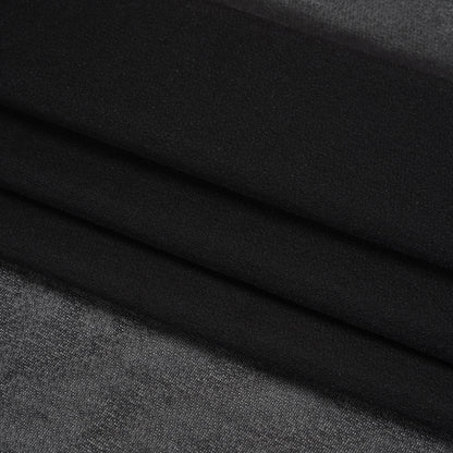 Knit Fusible Interlining, Single Sided - Black Folded
