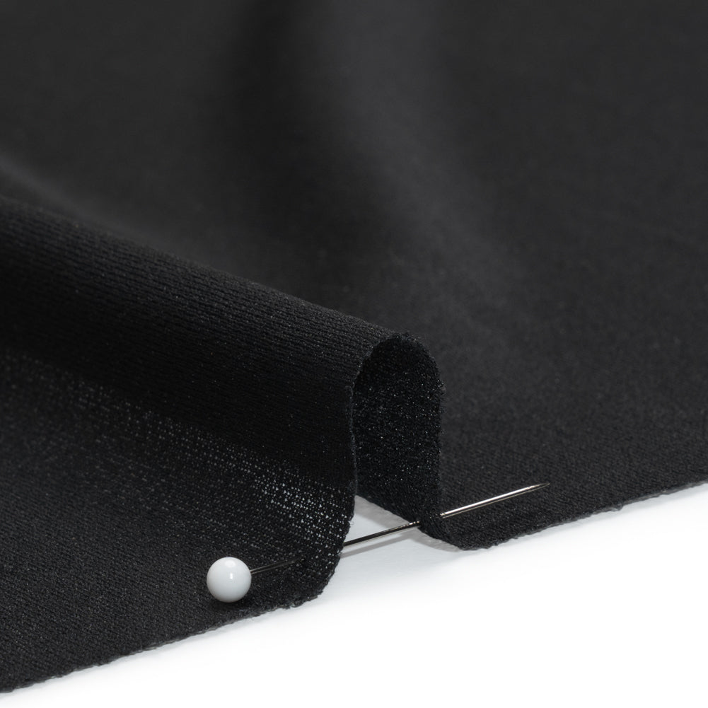 Medium Weight Knit Fusible Interlining, Single Sided - Black Detail