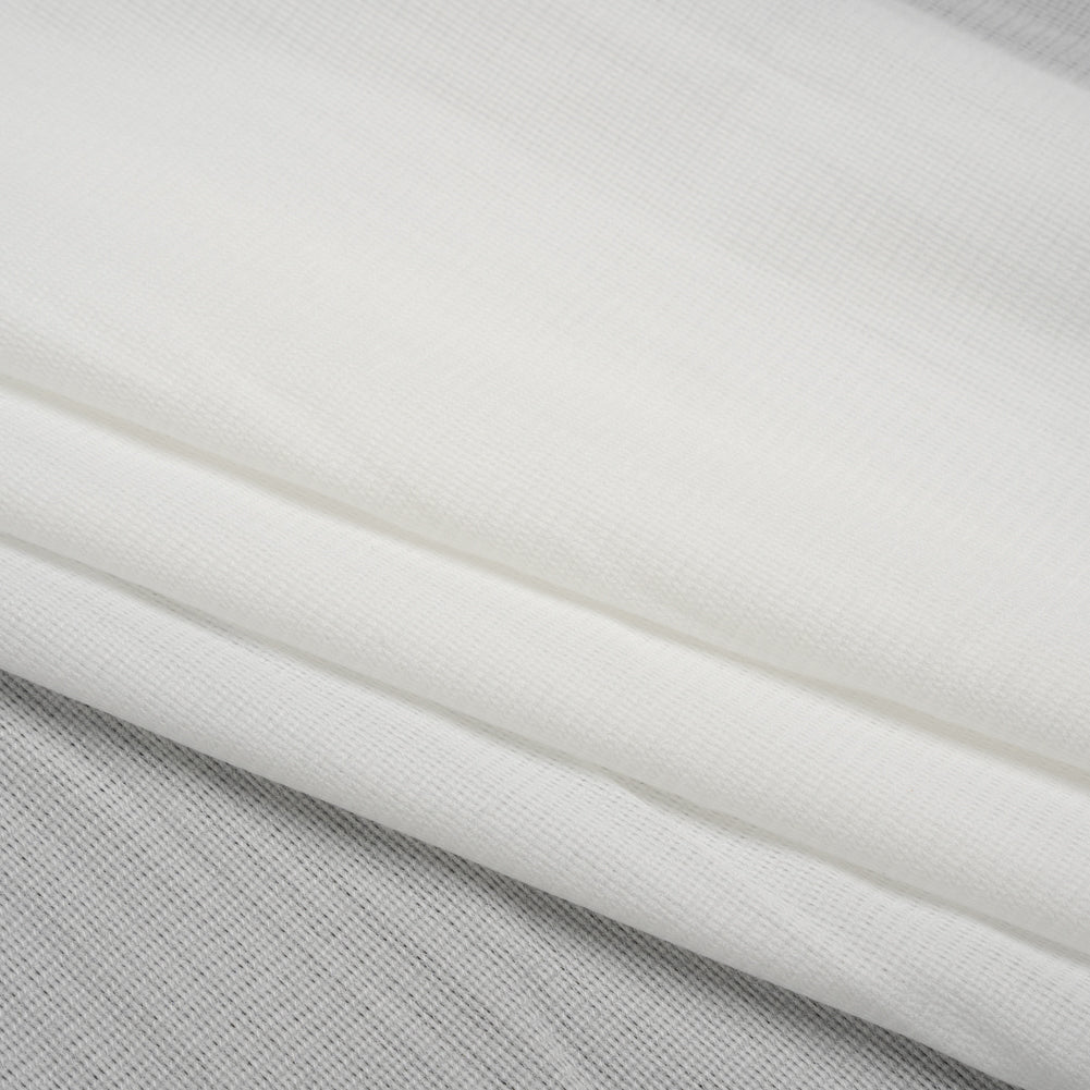 Soft Woven Fusible Interlining by Theory - White Folded
