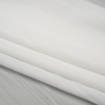 Soft Woven Fusible Interlining by Theory - White Folded