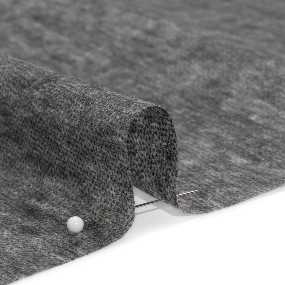 Non-Woven Fusible Interlining, Single Sided by Helmut Lang - Heathered Gray Detail
