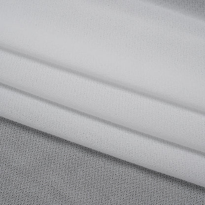 Soft Knit Fusible Interlining, Single Sided - White Folded