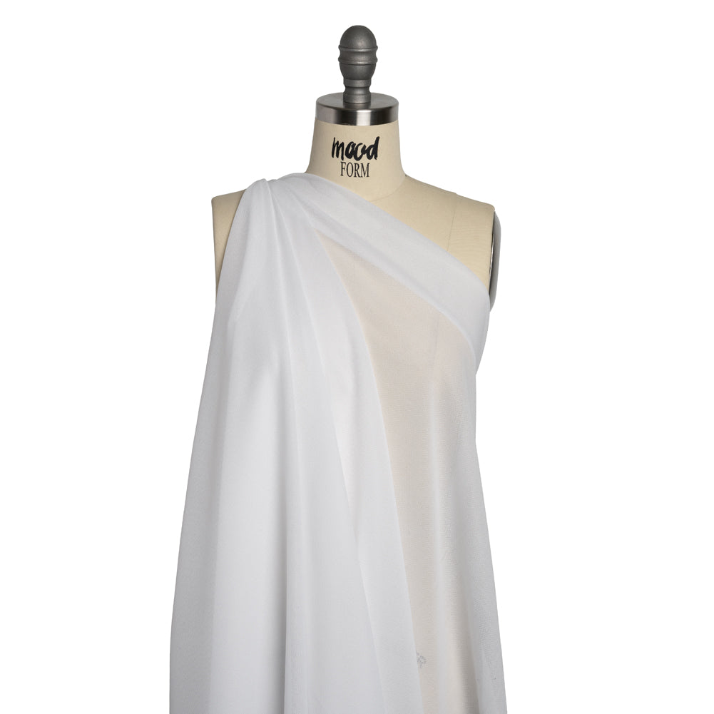 Soft Knit Fusible Interlining, Single Sided - White Drape