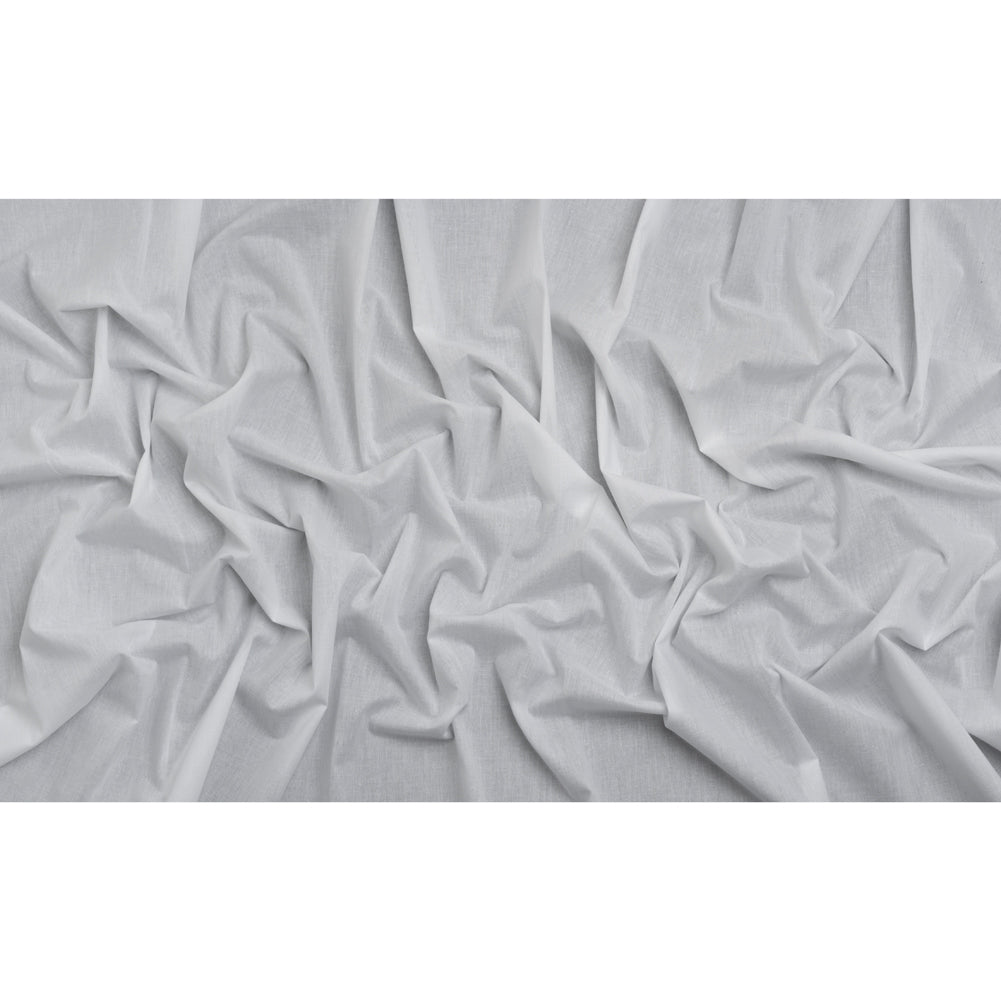 Woven Fusible Cotton Interlining, Single Sided by Helmut Lang - White Full