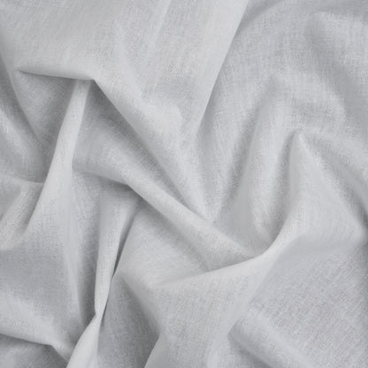 Woven Fusible Cotton Interlining, Single Sided by Helmut Lang - White