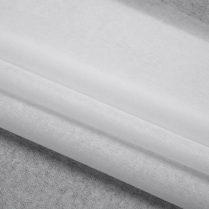 Crisp Non-Woven Fusible Interlining, Single Sided by Theory - White Folded