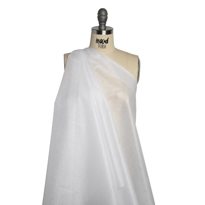 Crisp Non-Woven Fusible Interlining, Single Sided by Theory - White Drape