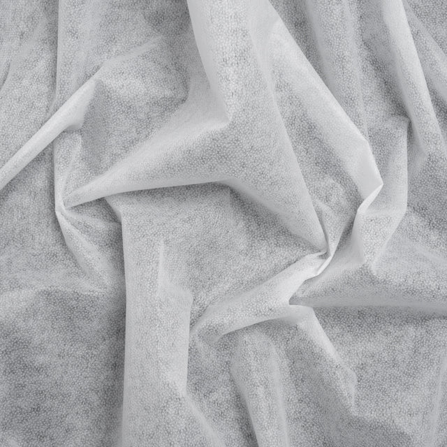 Crisp Non-Woven Fusible Interlining, Single Sided by Theory - White