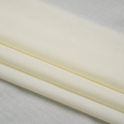 Poly-Cotton Pocketing Fabric by Theory - Ivory Folded