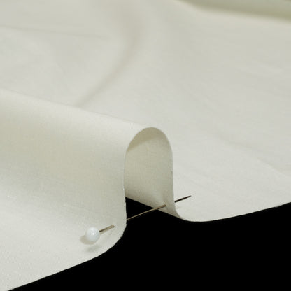 Poly-Cotton Pocketing Fabric by Theory - Ivory Detail