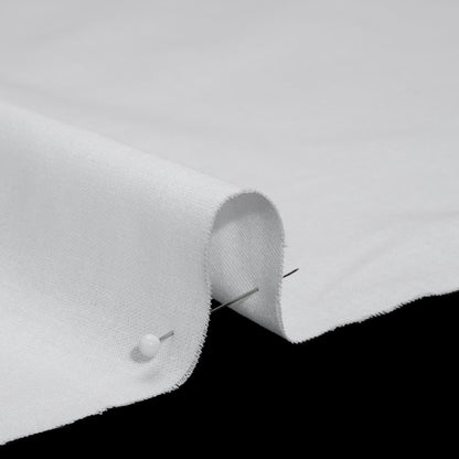 Poly-Cotton Twill Pocketing Fabric - White Detail