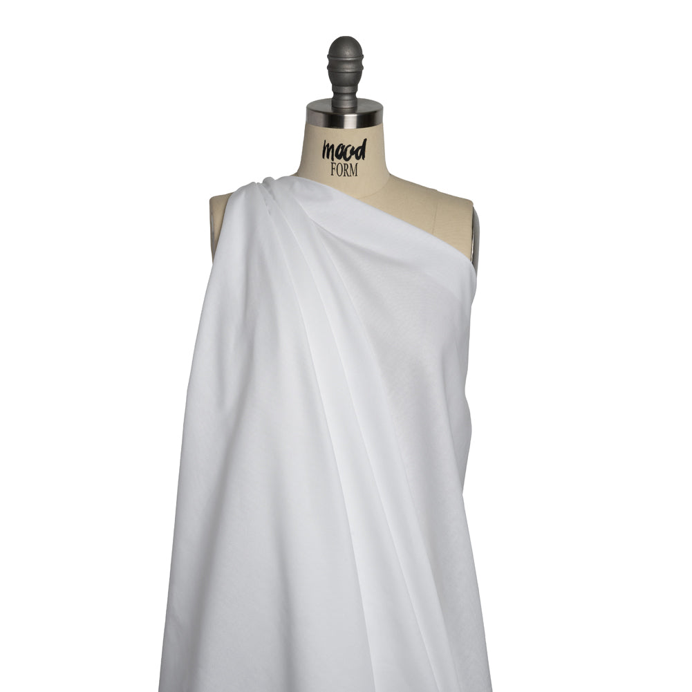 Poly-Cotton Twill Pocketing Fabric - White Drape