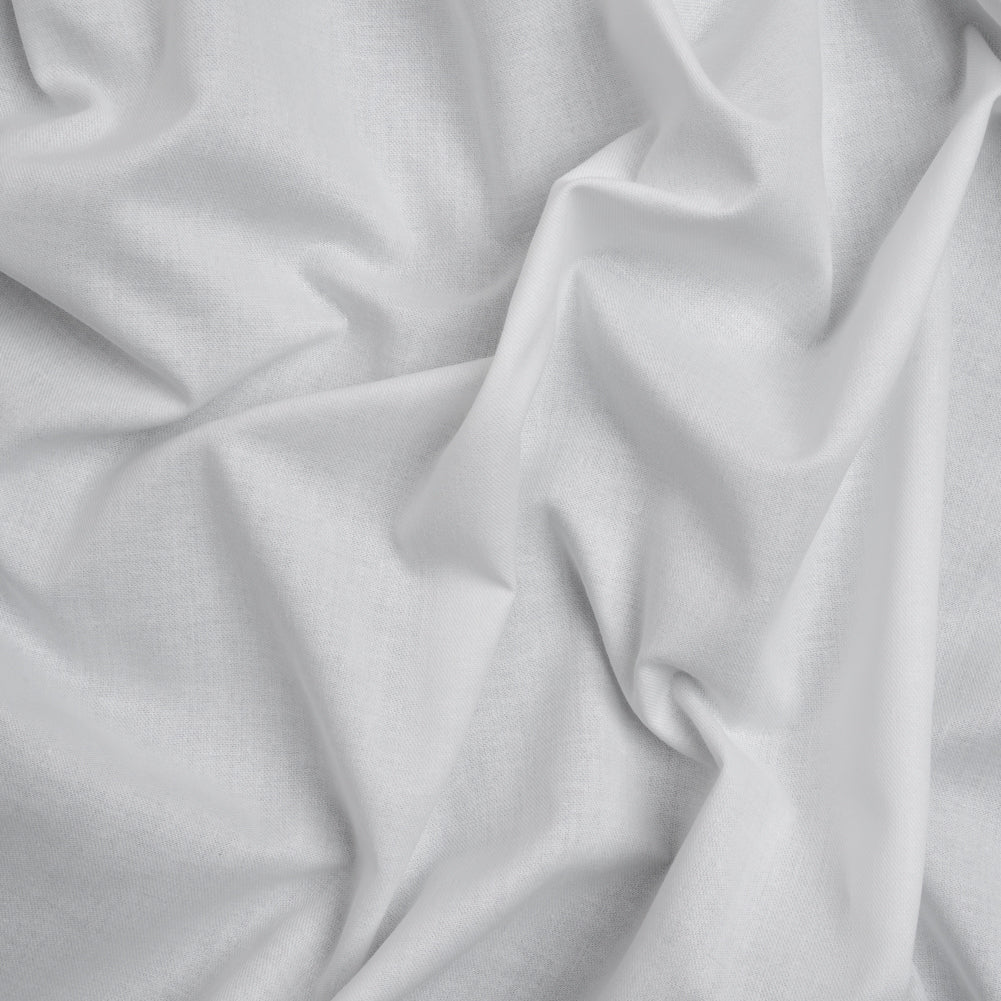 Poly-Cotton Twill Pocketing Fabric - White