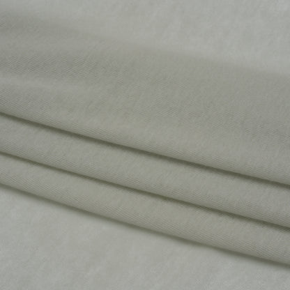 Lightweight Cotton Interlock Knit - Honeydew Green - Designer Deadstock Folded