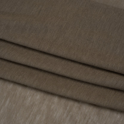 Featherweight Rayon Jersey - Warm Gray - Designer Deadstock Folded
