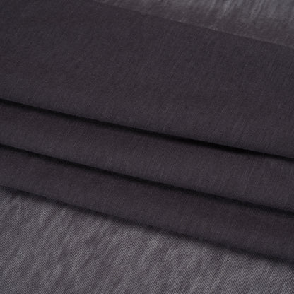 Featherweight Rayon Jersey - Dark Purple - Designer Deadstock Folded