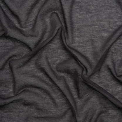 Featherweight Rayon Jersey - Dark Purple - Designer Deadstock