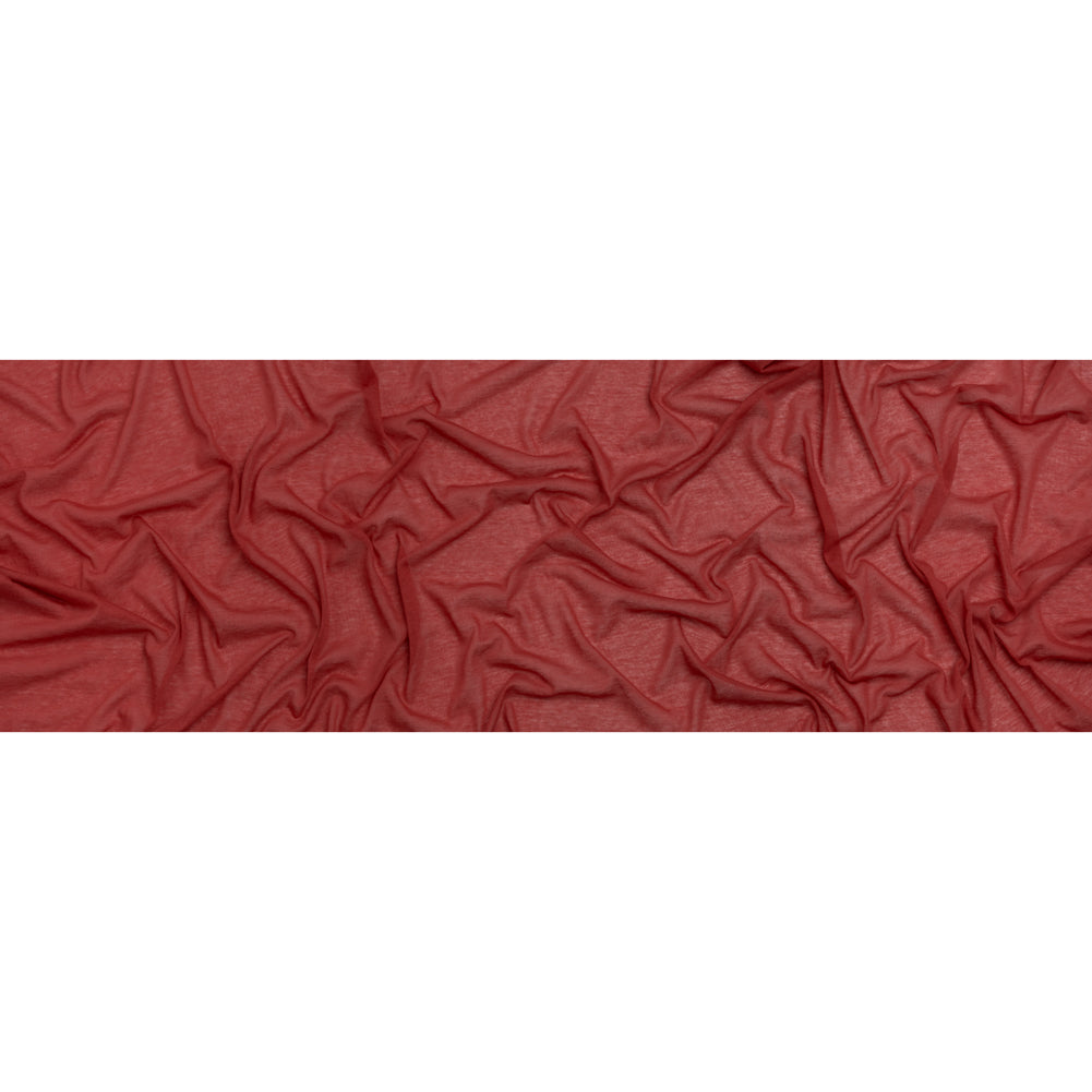 Featherweight Rayon Jersey - Light Red - Designer Deadstock Full