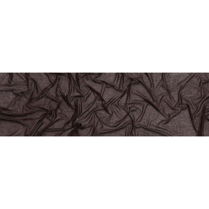 Featherweight Rayon Jersey - Dark Brown - Designer Deadstock Full