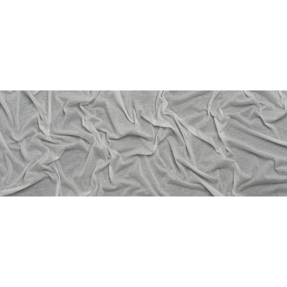 Featherweight Soft Cotton Jersey - Bright White - Designer Deadstock Full