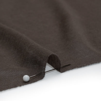 Lightweight Rayon Interlock Knit - Dark Gray - Designer Deadstock Detail