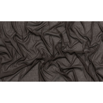 Lightweight Rayon Interlock Knit - Dark Gray - Designer Deadstock Full
