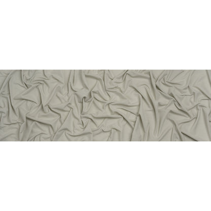 Rayon and Cotton Creped Jersey - Light Gray - Designer Deadstock Full