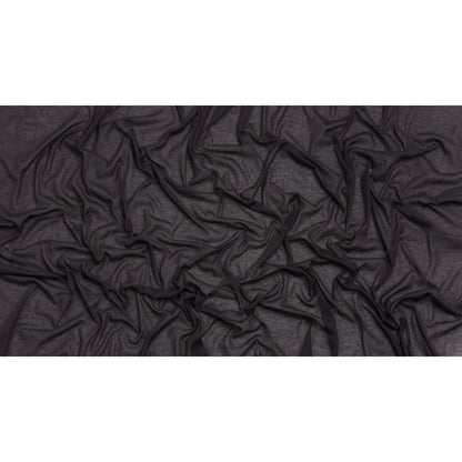 Featherweight Cotton Interlock Knit - Dark Purple - Designer Deadstock Full