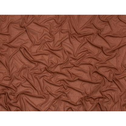 Lightweight Cotton Interlock Knit - Dusty Orange - Designer Deadstock Full