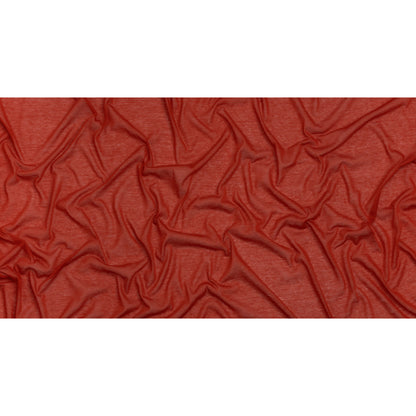 Featherweight Rayon Jersey - Warm Red - Designer Deadstock Full