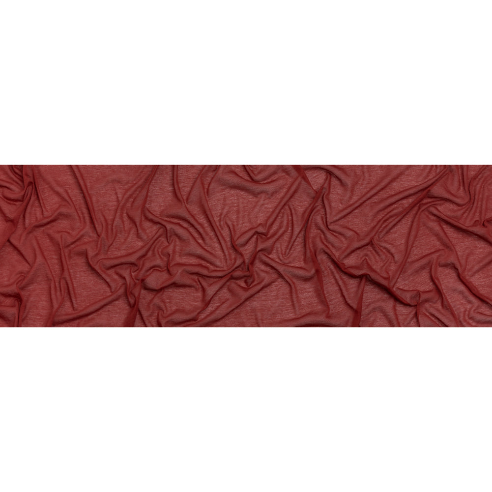 Featherweight Rayon Jersey - Wine Red - Designer Deadstock Full