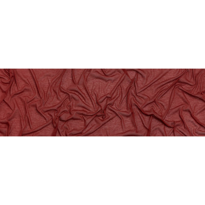 Featherweight Rayon Jersey - Wine Red - Designer Deadstock Full