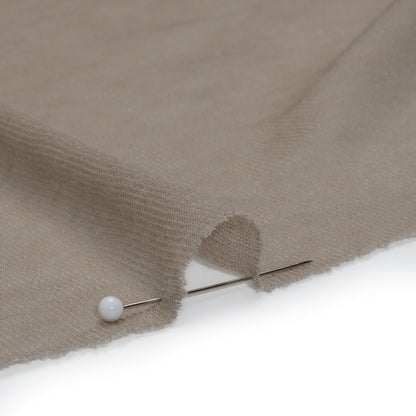 Lightweight Polyester Interlock Knit - Harbor Gray - Designer Deadstock Detail