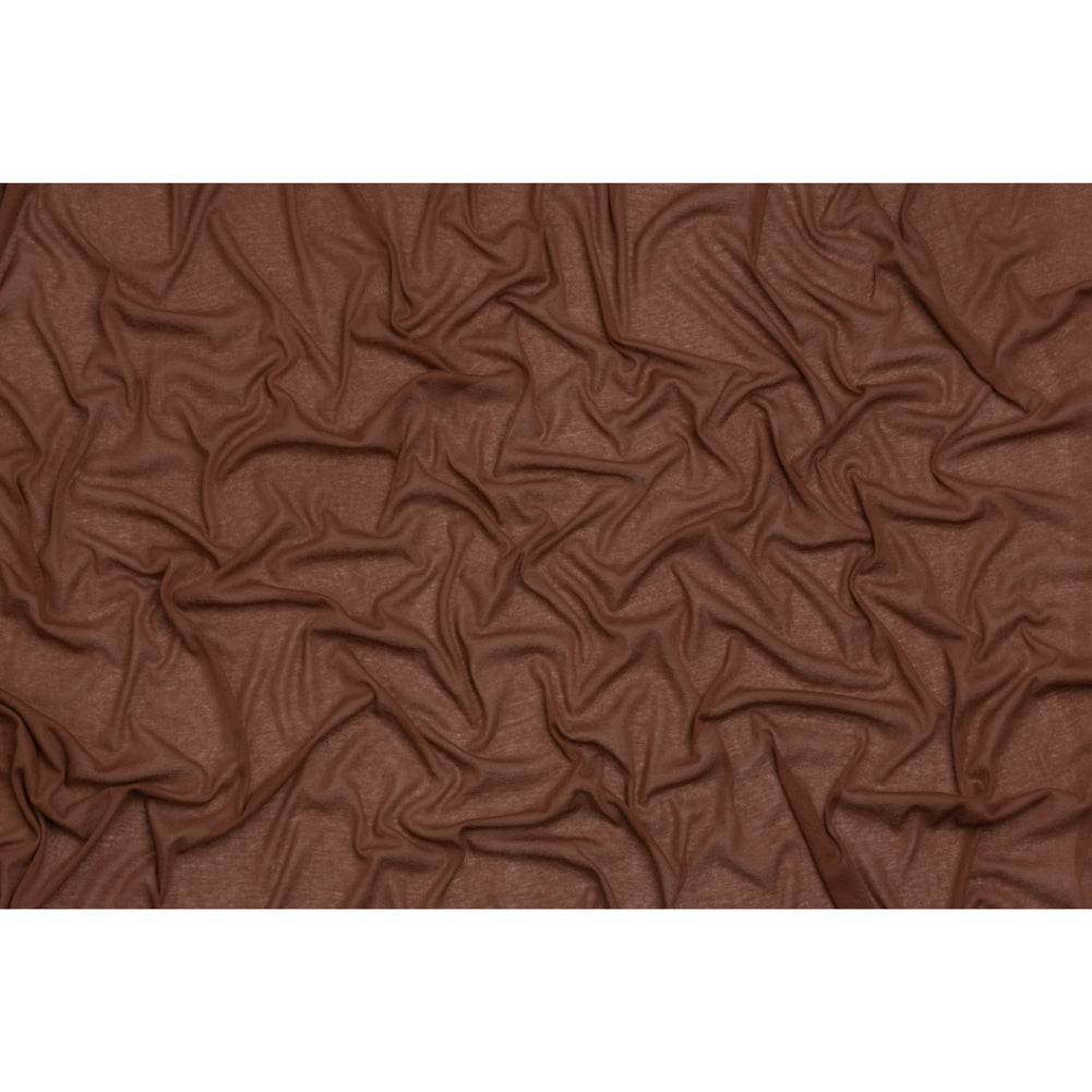 Featherweight Cotton Interlock Knit - Auburn - Designer Deadstock Full