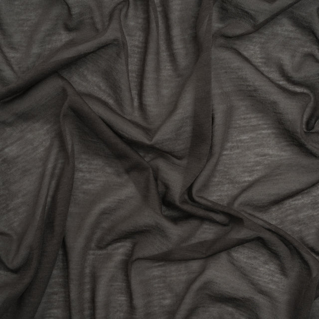 Featherweight Cotton Jersey - Gray - Designer Deadstock