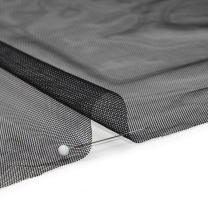 Polyester Tulle - Black - Designer Deadstock