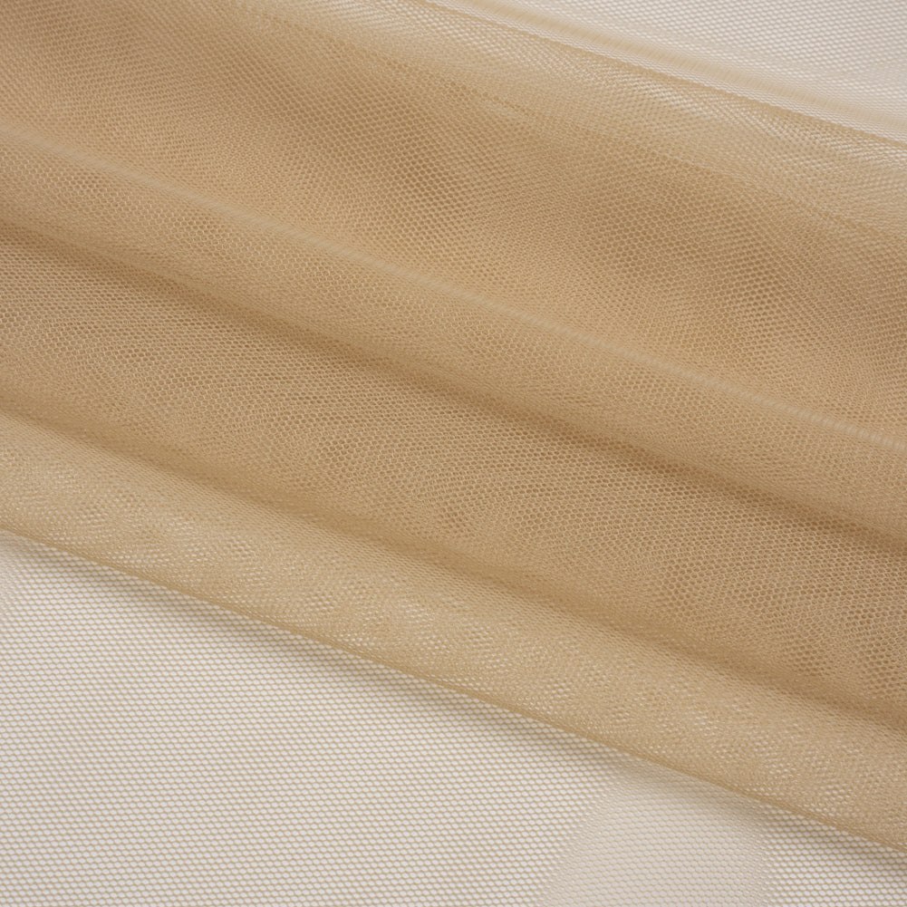 Polyester Tulle - Sand - Designer Deadstock