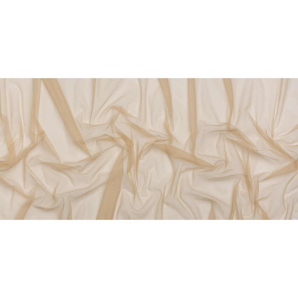 Polyester Tulle - Sand - Designer Deadstock