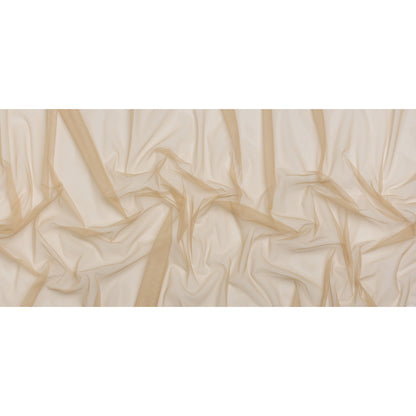 Polyester Tulle - Sand - Designer Deadstock