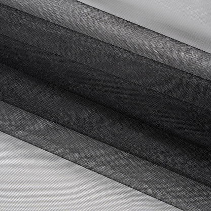 Diamond Net Tulle - Black - Designer Deadstock