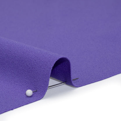 Stretch Polyester Crepe Double Knit - Blue Violet - Designer Deadstock
