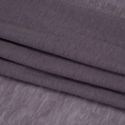 Featherweight Rayon Jersey - Dusty Purple - Designer Deadstock Folded