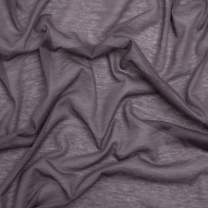 Featherweight Rayon Jersey - Dusty Purple - Designer Deadstock