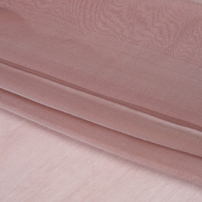 Chiffon-Like Silk Voile - Light Gray and Mauve Iridescent - Adelaide Collection