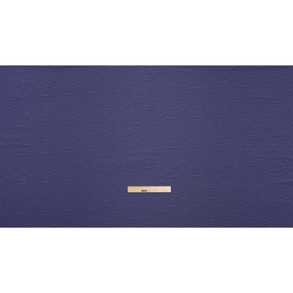 Textured Stretch Polyester Jacquard Knit by Mara Hoffman - Blue Violet Wavy Lines - Designer Deadstock