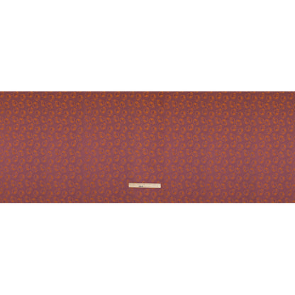 Skulls Jacquard Lining - Orange and Lavender Bi-Color - Thalia Collection