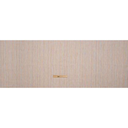 Medium Weight Linen Woven - White and Rainbow Striations Full
