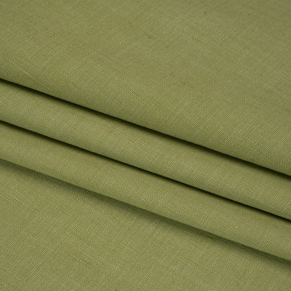 Stretch Linen Woven - Green Apple - Asturias Collection