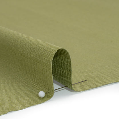Stretch Linen Woven - Green Apple - Asturias Collection
