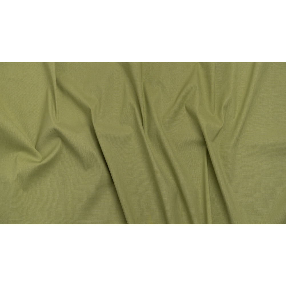Stretch Linen Woven - Green Apple - Asturias Collection
